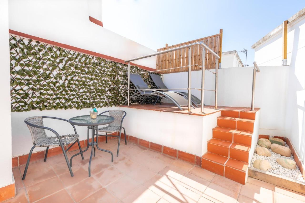 Private Rooftop & Elegant Studio - Center By Rems Daire Málaga Dış mekan fotoğraf