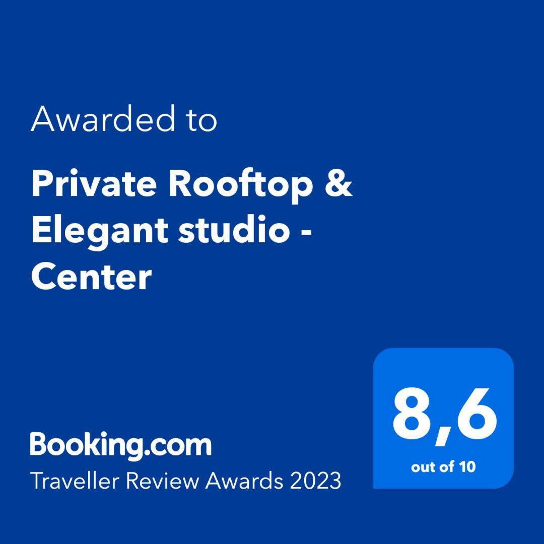 Private Rooftop & Elegant Studio - Center By Rems Daire Málaga Dış mekan fotoğraf